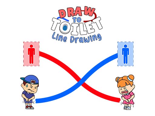 Draw To Toilet – Line Drawing