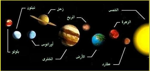  المجموعة الشمسية