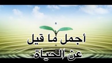 حكم و اقوال عن الحياة