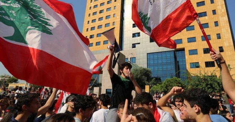 صورة للثورة اللبنانية