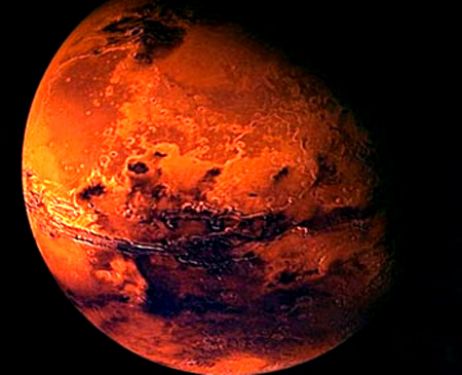 معلومات عن كوكب المريخ 