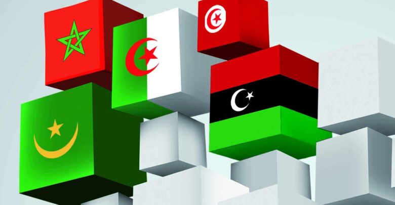 أعلام دول المغرب العربي