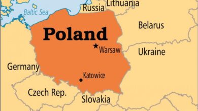 اين تقع بولندا