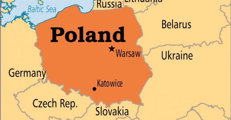 اين تقع بولندا