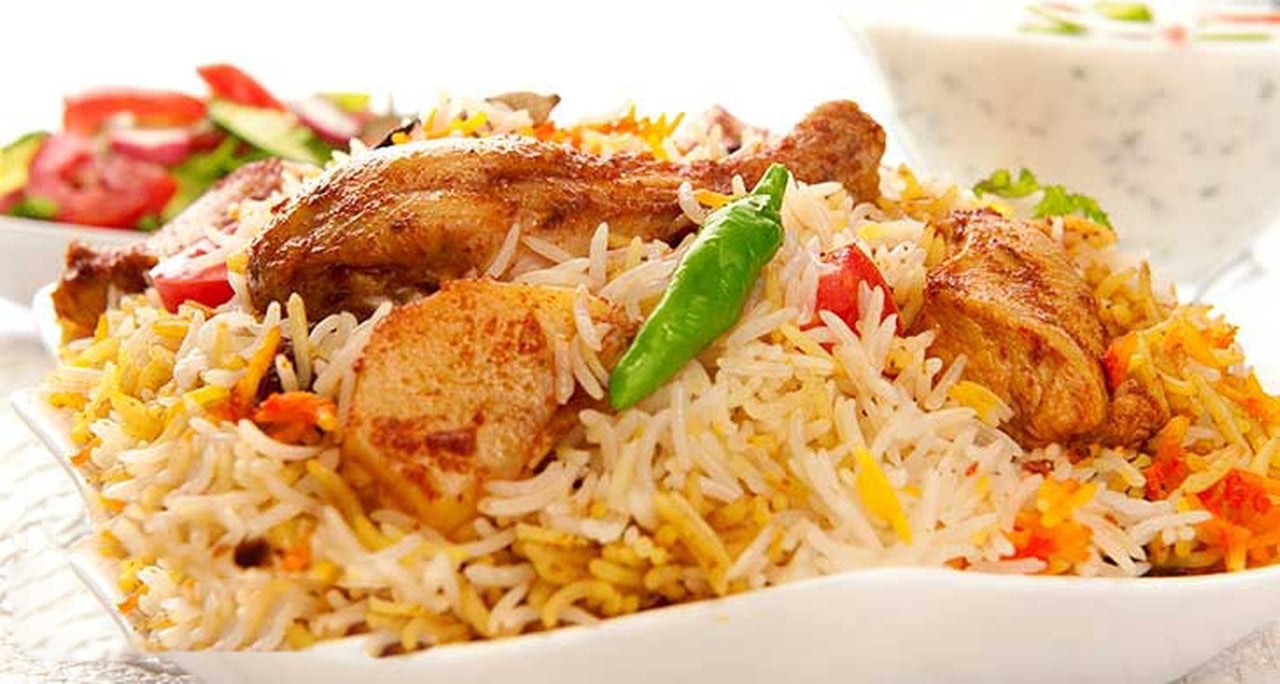 طريقة الرز البرياني السعودي باللحم وسادة بدون دجاج