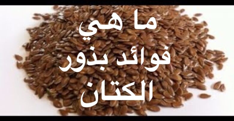 ماهي فوائد بذور الكتان