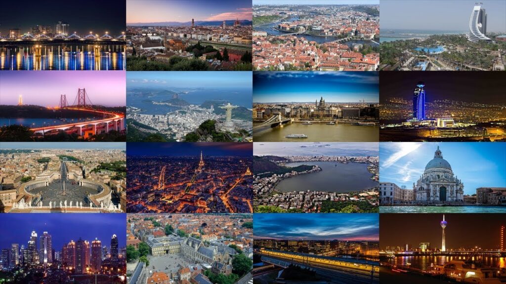 اجمل المدن على مستوى العالم