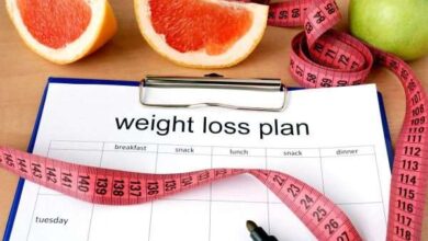 برنامج غذائي و خطة تخسيس و إنقاص الوزن بسرعة.