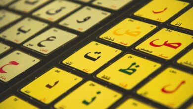 تشكيل الحروف في اللغة العربية