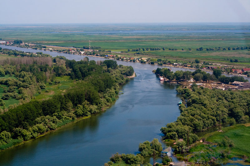 اطول نهر في الاتحاد الاوروبي يمر عبر 10 دول
