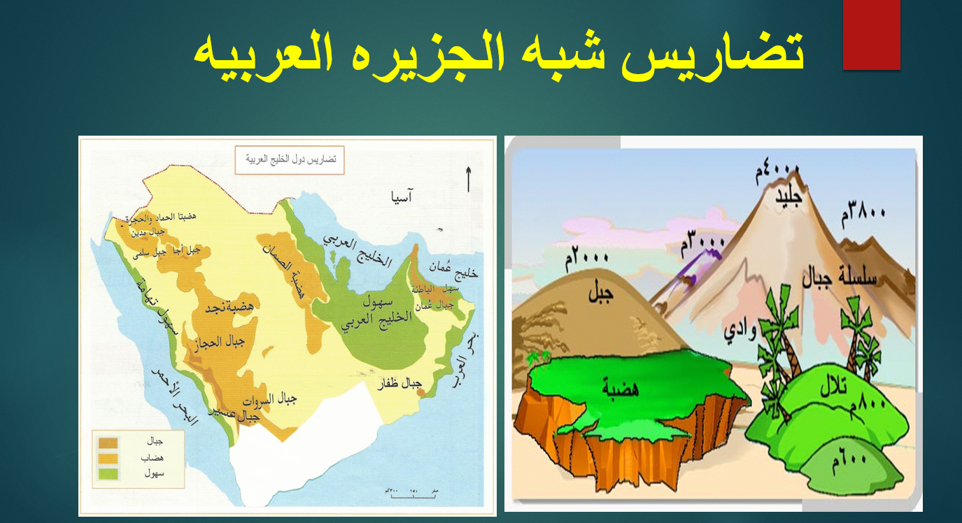 العربية الجزيرة من الغرب يحد شبه شبه الجزيرة