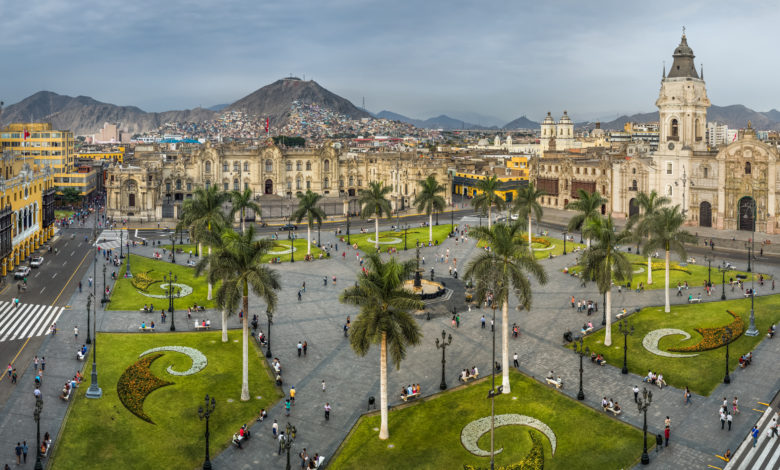 شكل عاصمة بيرو