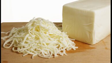 القيمة الغذائية للجبنة الموازريلا
