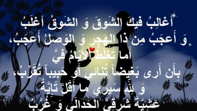 شعر في الشوق