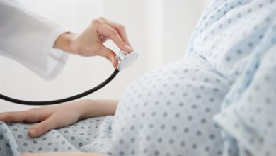 حركة الجنين لحامل بالشهر الخامس