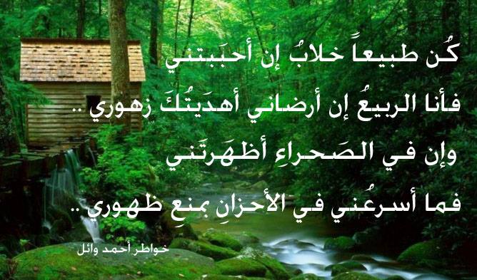 شعر حب قصير