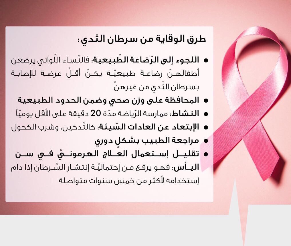 عبارات عن سرطان الثدي تشجيعية لمرضى السرطان تويتر
