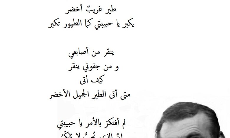 كلمات قصيدة حب نزار قباني.