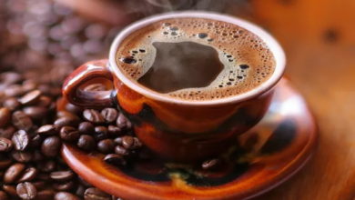صورة جميلة للقهوة الساخنة