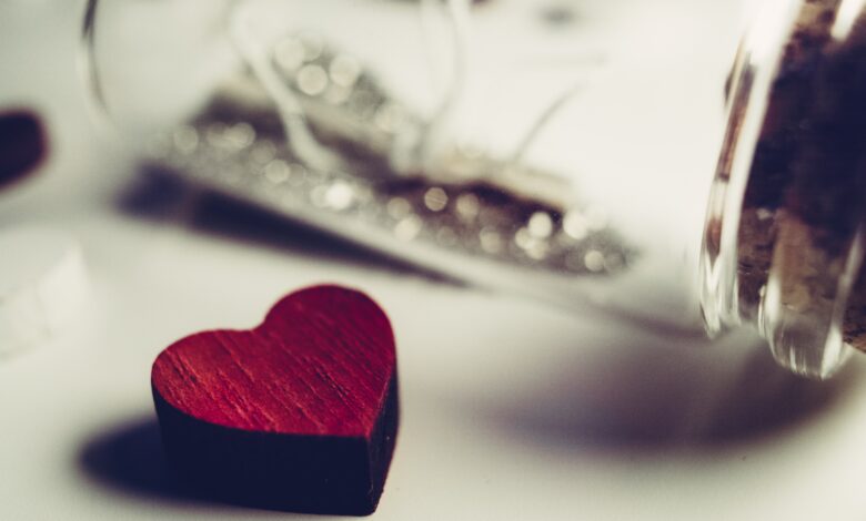 صورة جميلة لقلب أحمر مميز وحلو