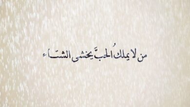 خواطر جميلة عن فصل الشتاء