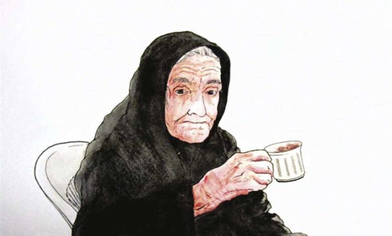 صورة جميلة للجدة الحبيبة الغالية علي قلوبنا