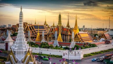 اين تقع بانكوك ماهي اشهر الاماكن السياحية في بانكوك؟
