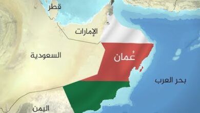 خريطة سلطنة عمان