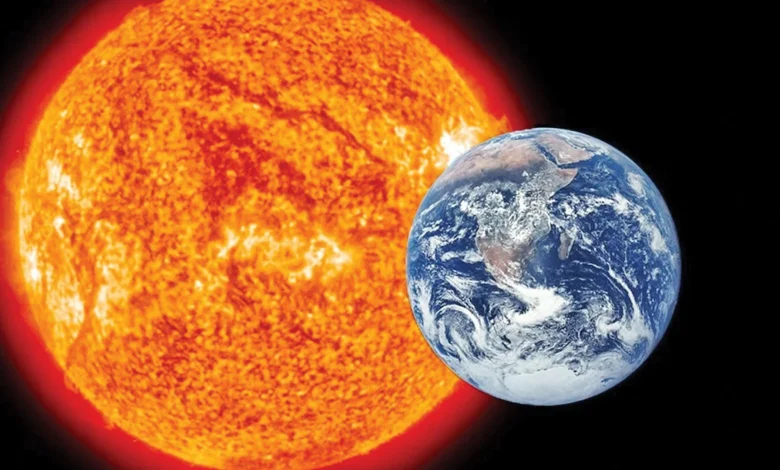 كيف تغير الشمس درجة الحرارة