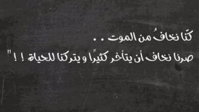 شعر عن الموت للمتنبي والشافعي حزين جداً