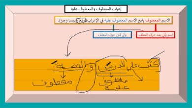 حالة المعطوف مع المعطوف عليه في الإعراب هي ؟