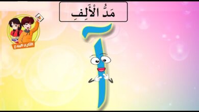 مد بالالف باللغة العربية .. كلمات بها مد بالالف للاطفال