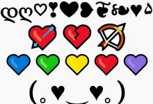 love symbols رمز .. معاني ألوان القلوب في واتس اب