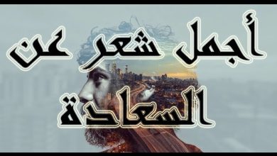 شعر عن الحياة السعيدة ... ابيات شعر تلامس القلوب